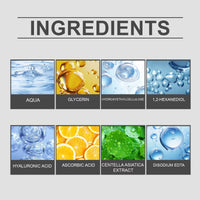 Hyaluronic Acid Serum 50Ml anti Aging Face Serum with Centella Asiatica Deep Hydration for Glowing Skin for Fine Lines Wrinkles