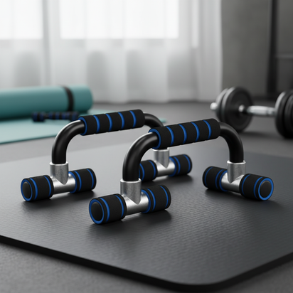 1Pair U-Shaped Push-Up Rack Fitness Equipment Hand Sponge Grip Muscle Training Push up Bar Chest Home Gym Body Building